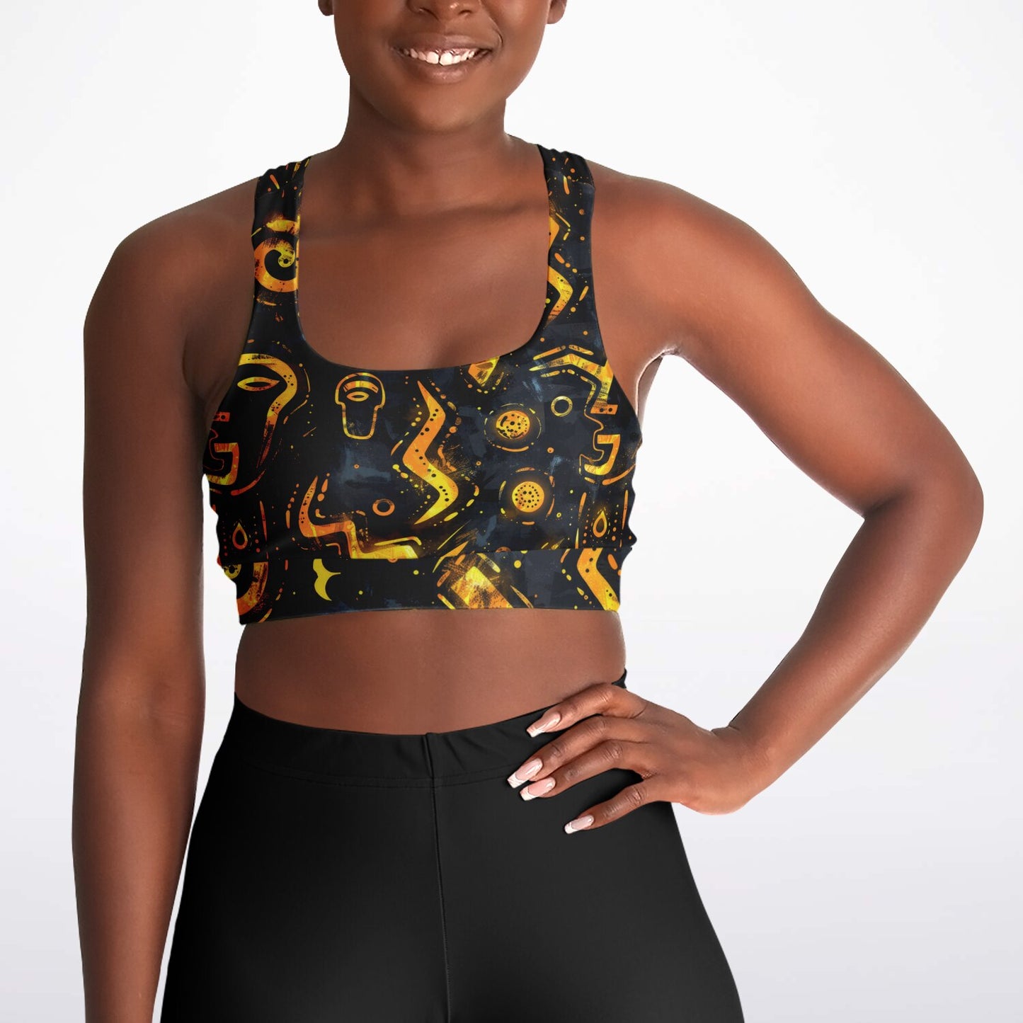 Tribal Fusion Padded Sports Bra