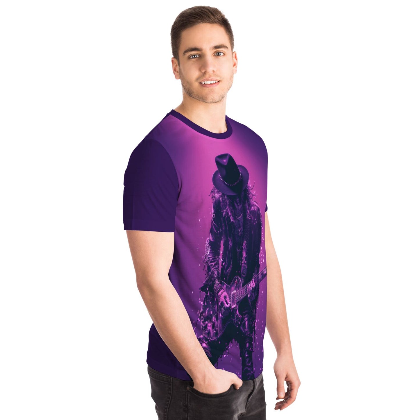 Rock Star Vibes Purple T-Shirt