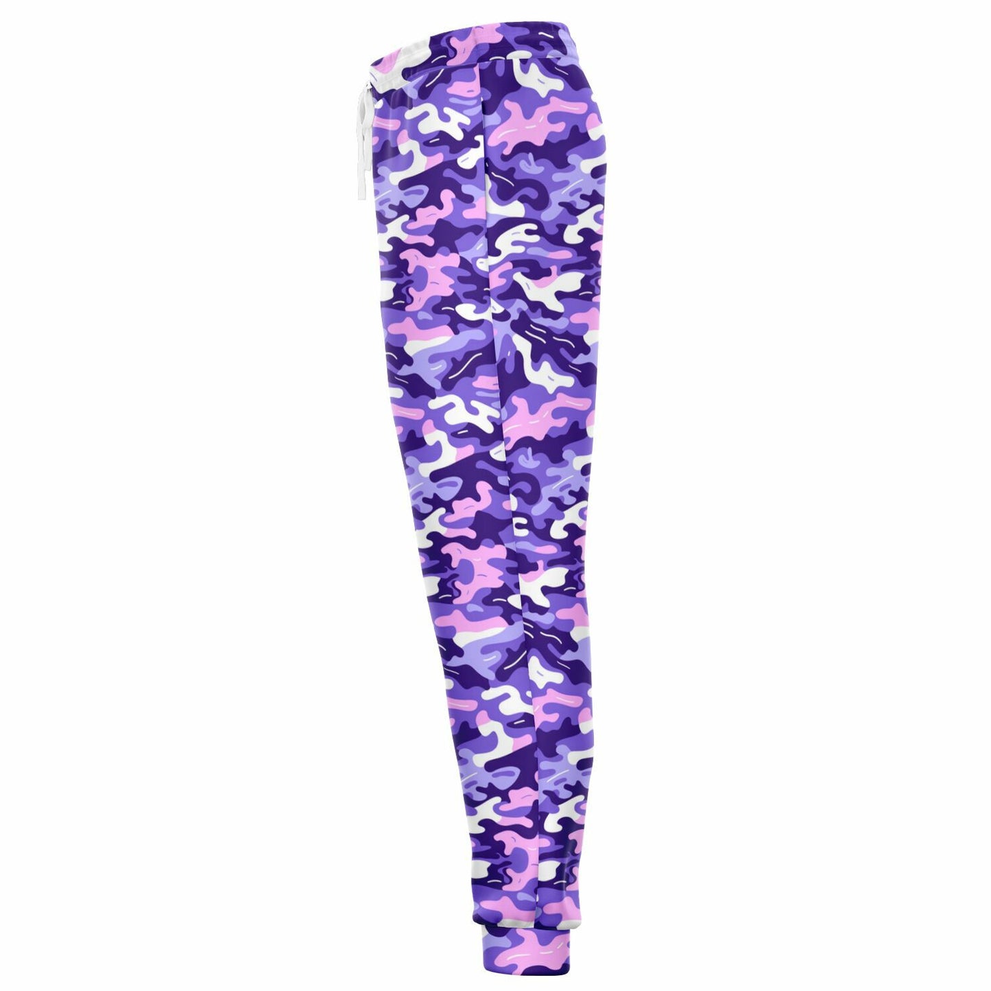 Purple Camo Unisex Joggers - AOP