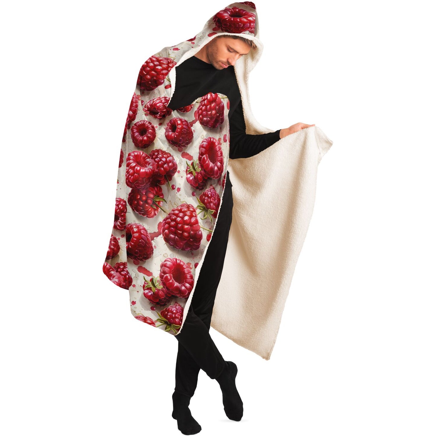 Raspberry Delight Hooded Blanket copy