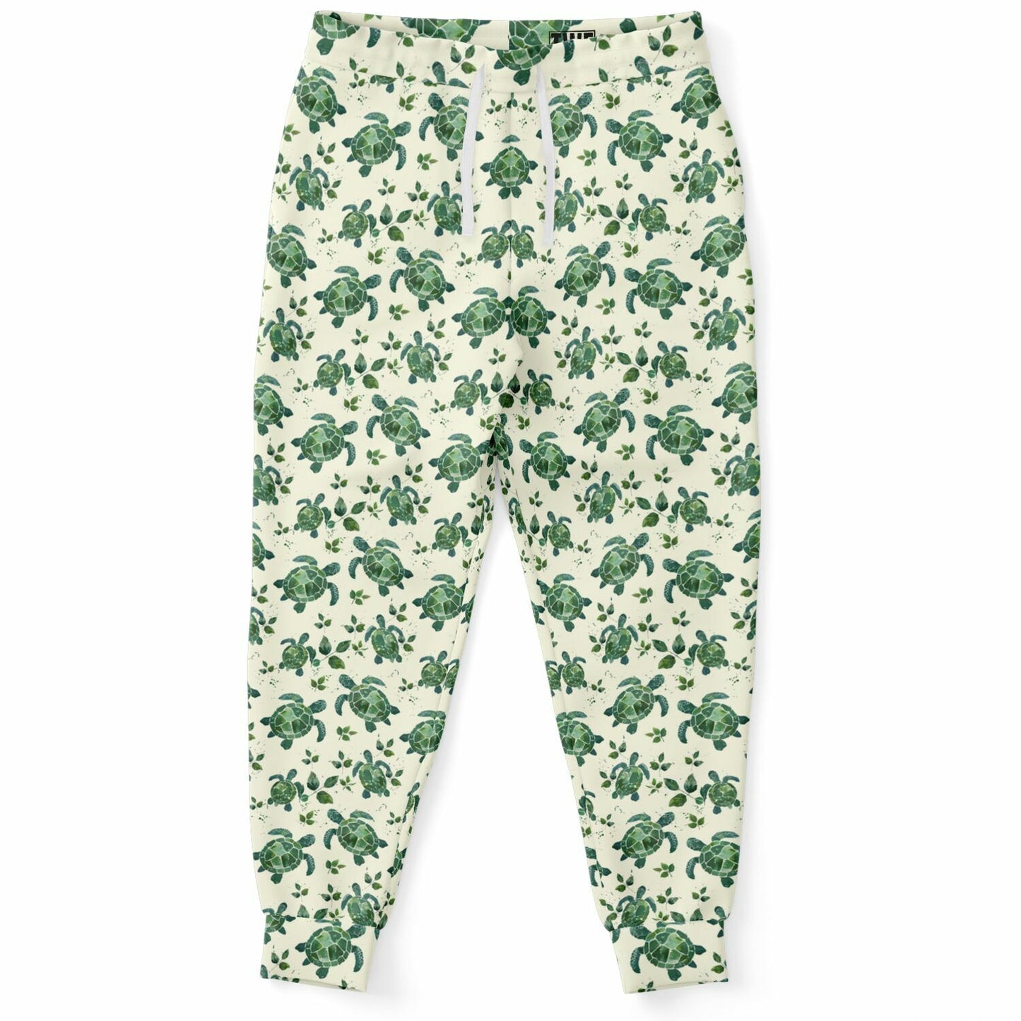 Sea Turtle High-Waisted Joggers for Eco-Friendly and Stylish Loungewear - AOP