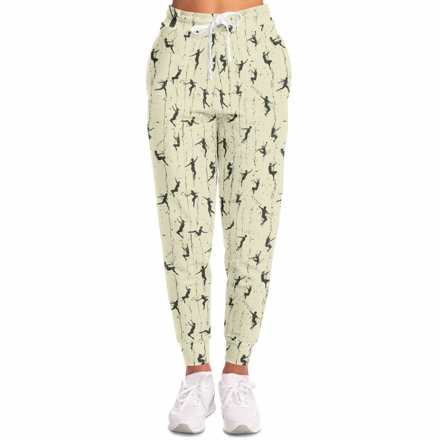 Contemporary Dancer High-Waisted Joggers for Artistic and Stylish Loungewear - AOP