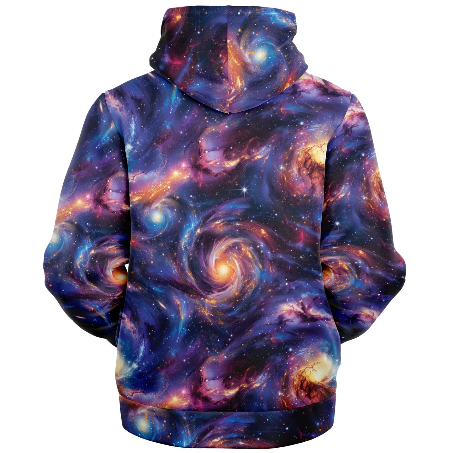 Cosmic Galaxy Microfleece Zip hoodie - AOP