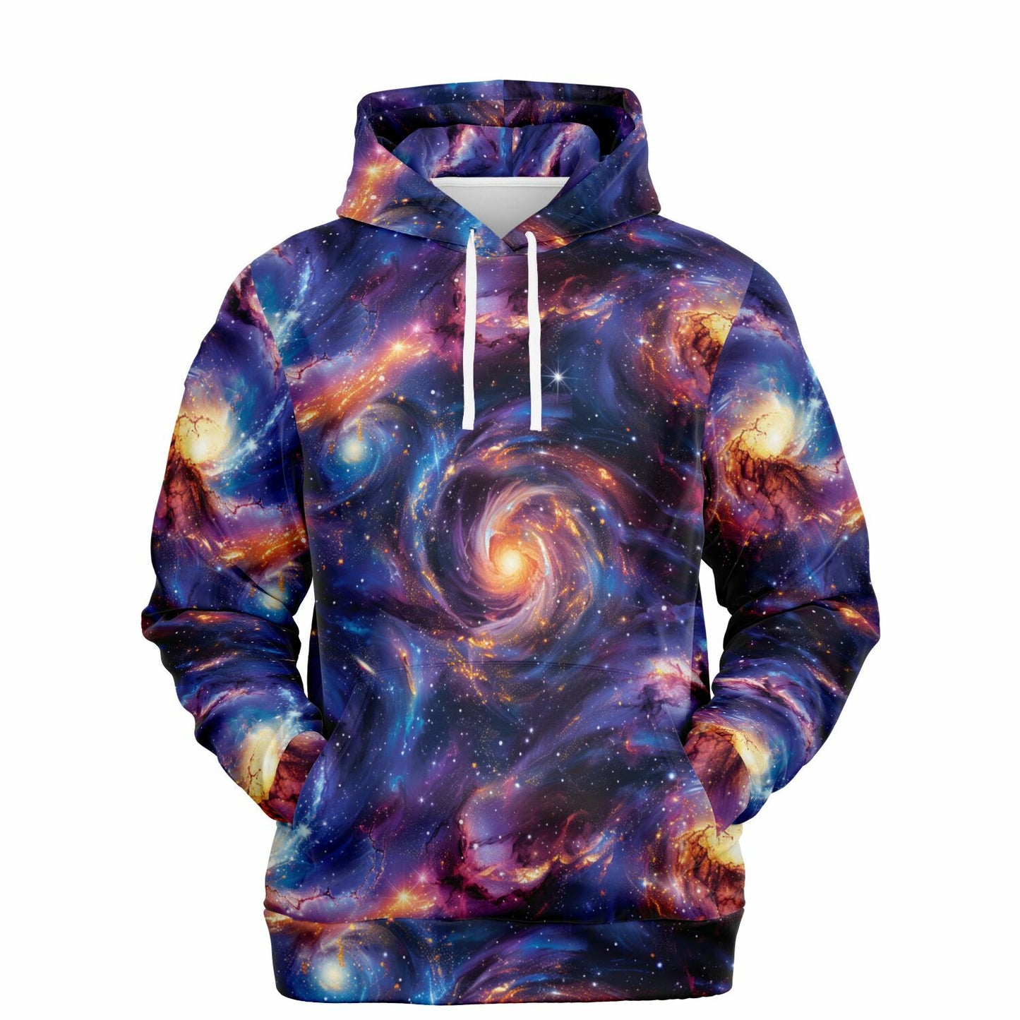 Cosmic Galaxy Pullover Fashion Hoodie - AOP