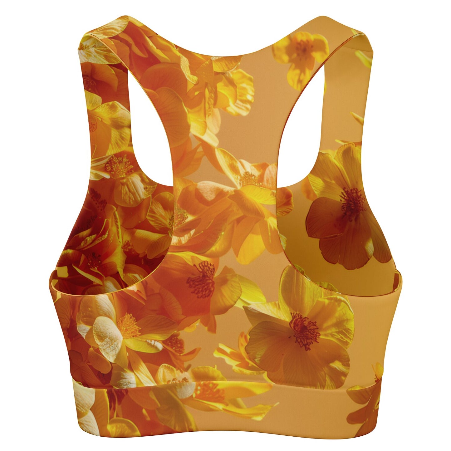 Radiant Blossom Padded Sports Bra